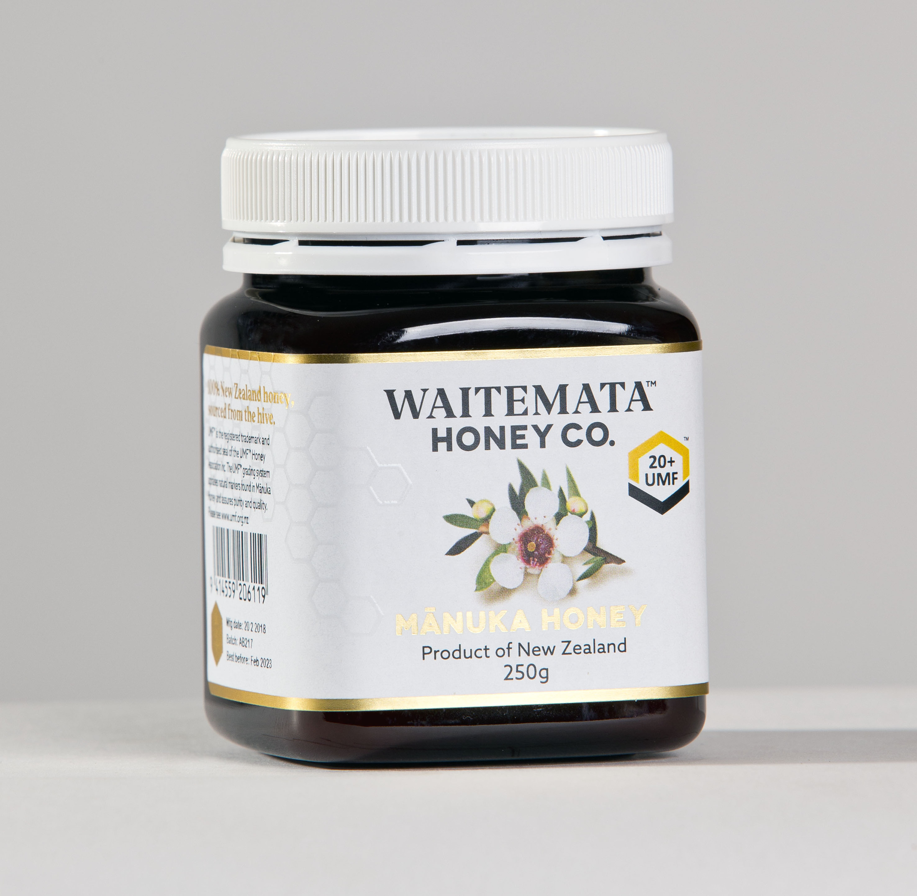 Natural Recyclable Bottle Packing Premium Quality Food Grade Honey Pure 250g Manuka UMF20+ New Zealand Honey