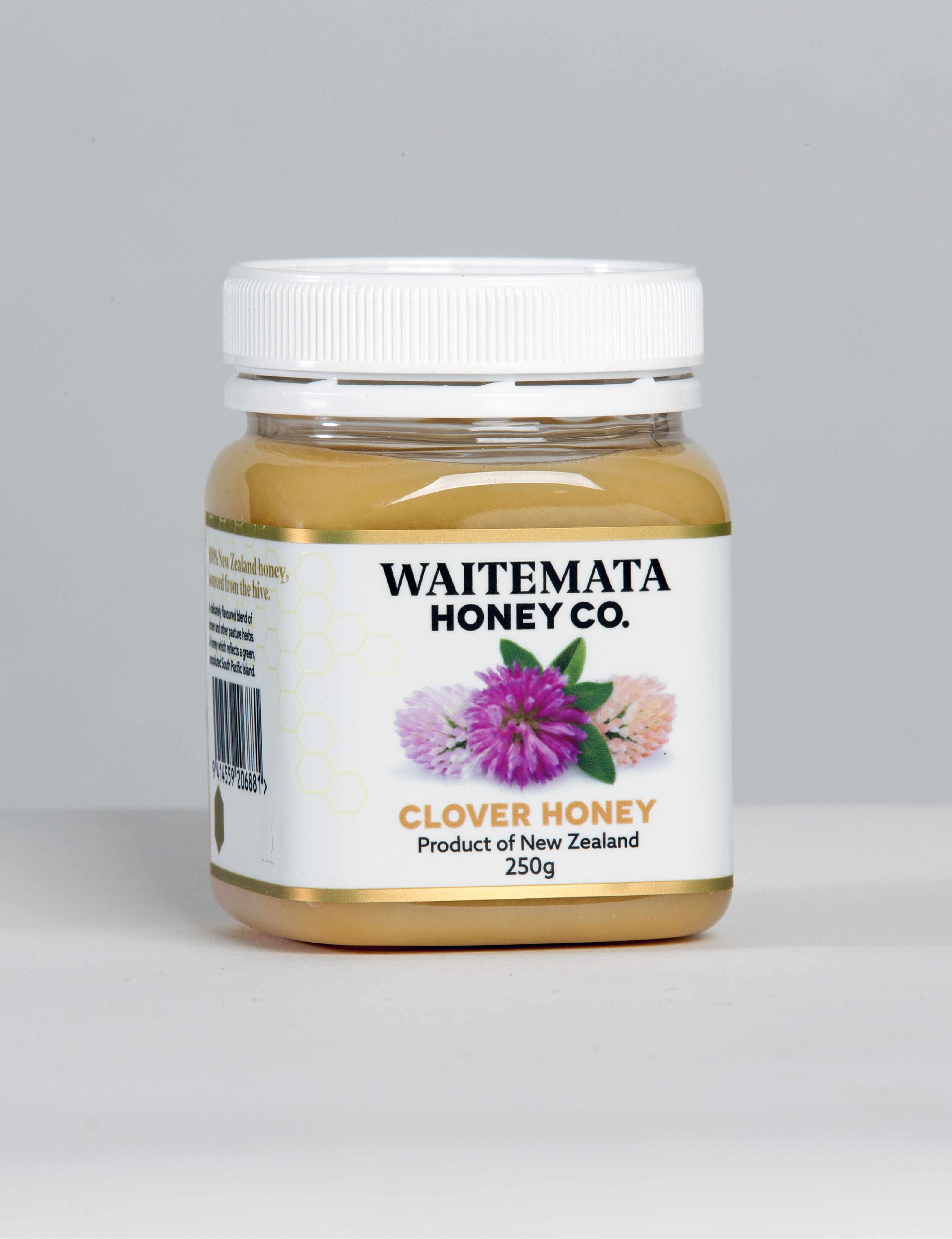 Natural Premium Quality Waitemata Honey 250g Clover New Zealand Honey Bulk Bee Products