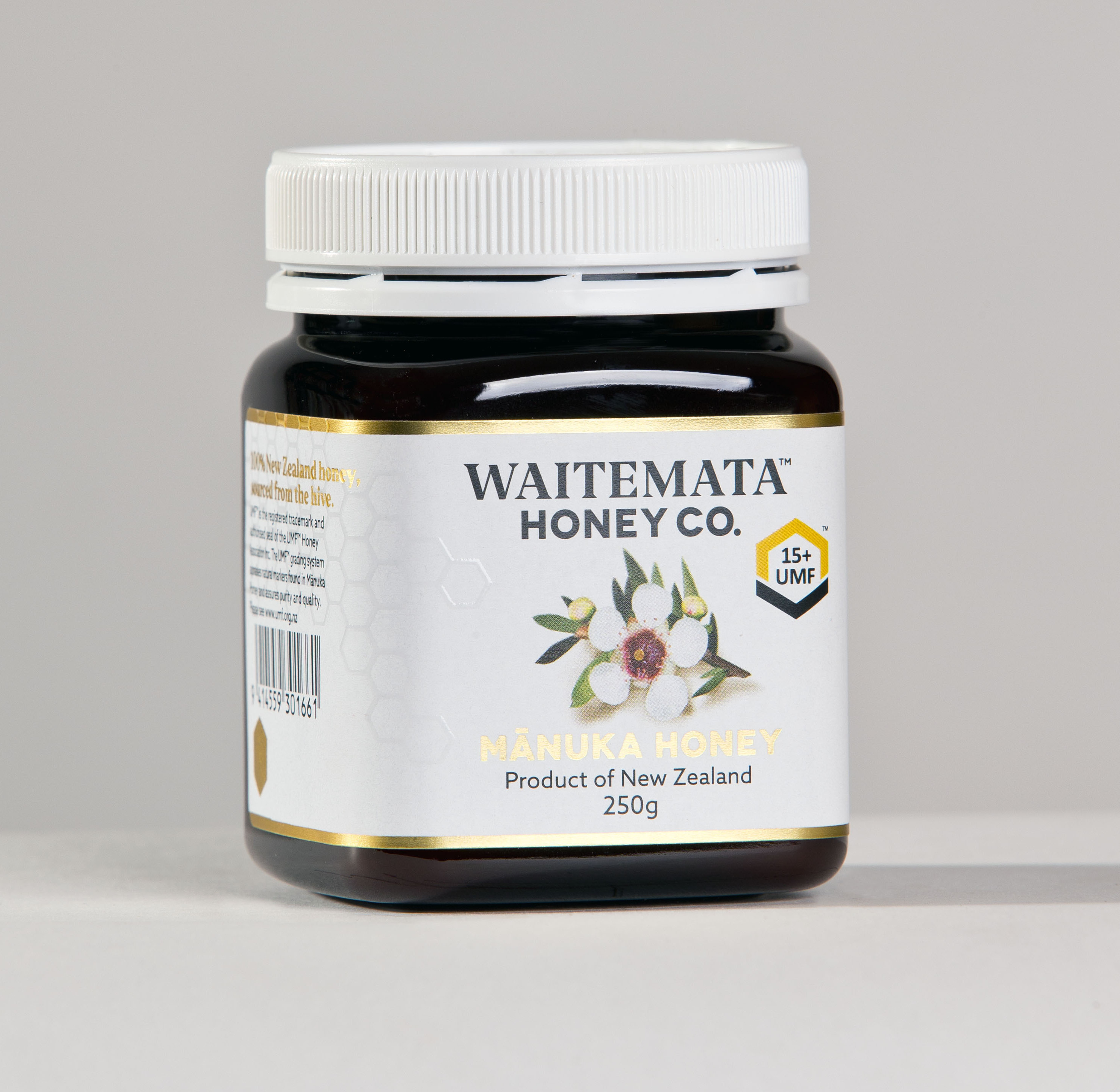 New Zealand Pure Natural Food Grade Sweet Packaging Bottles Manuka Honey 250g Manuka UMF15+ New Zealand Honey