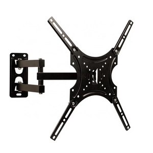 Black Universal Full Motion Removable VESA Cantilever LED LCD TV Wall Mount Extension Bracket