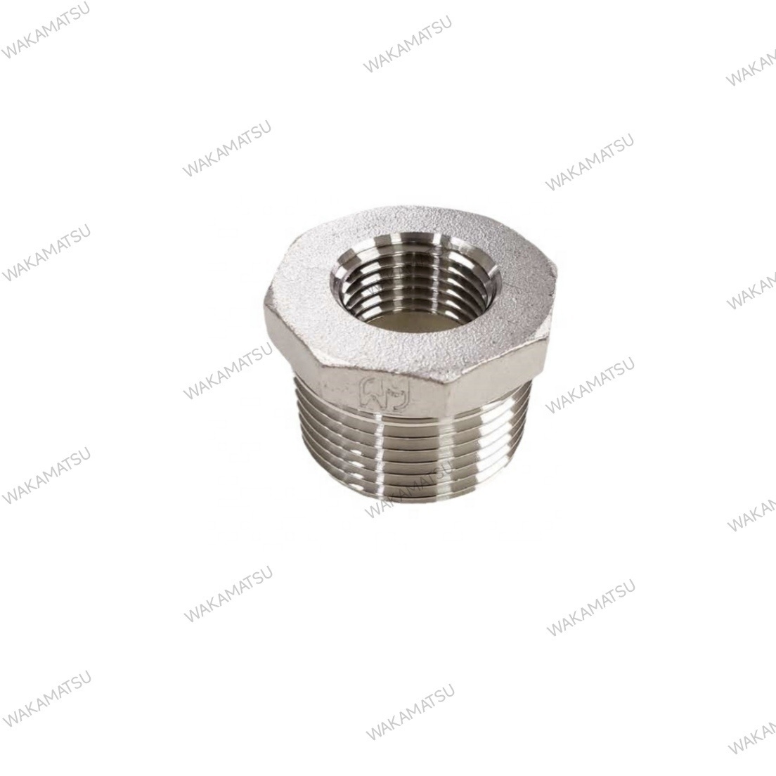 Home-use ss304 stainless steel plug Fitting BSPT / BSPP / NPT Male Thread  industries 304 Hex Socket End Inner Hexagon Plug