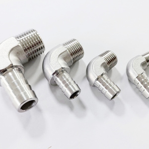 Pipe fittings Female Male 90 Degree Reducing Hose Nipple Type 90 Degree Elbowhose fitting quick connect push fitting