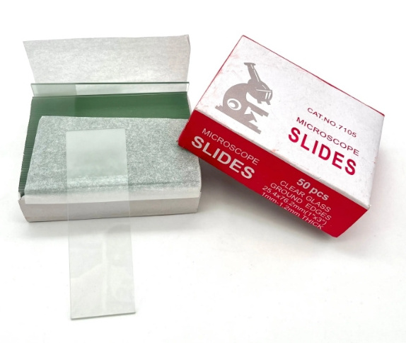 Laboratory Medical Microscope Slides Various sizes  Prepared Polished Frosted Microscope Slide