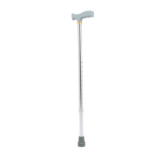 New Elderly Walking Stick Telescopic Aluminum Alloy One-legged Crutch For Non-slip Firm Cane Adjustable Multifunctional Walker