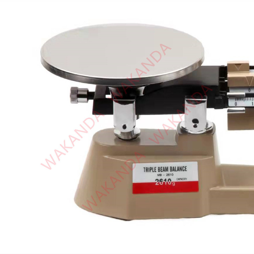 Maximum weight 2610g Adjustable Teaching Triple Beam Balance Laboratory Sensitive Mechanical Balance Scale