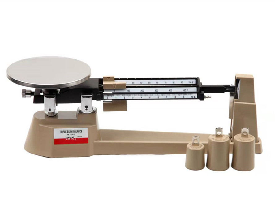 Maximum weight 2610g Adjustable Teaching Triple Beam Balance Laboratory Sensitive Mechanical Balance Scale