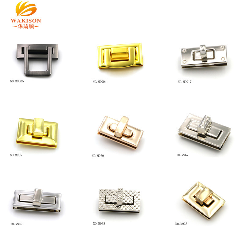 Alloy die-cast factory different bag hardware other parts and accessories for purse and bags