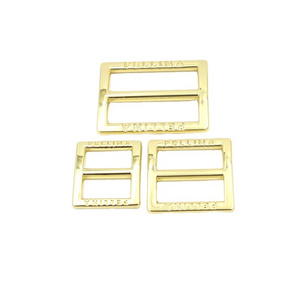 5/8" Inch Custom Design Strap Buckle Metal Triglide Slide Buckle For Handbag