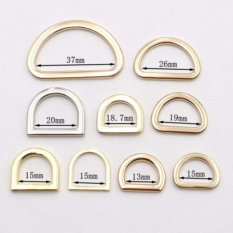 Wholesale Handbag Hardware D Ring Belt Buckle