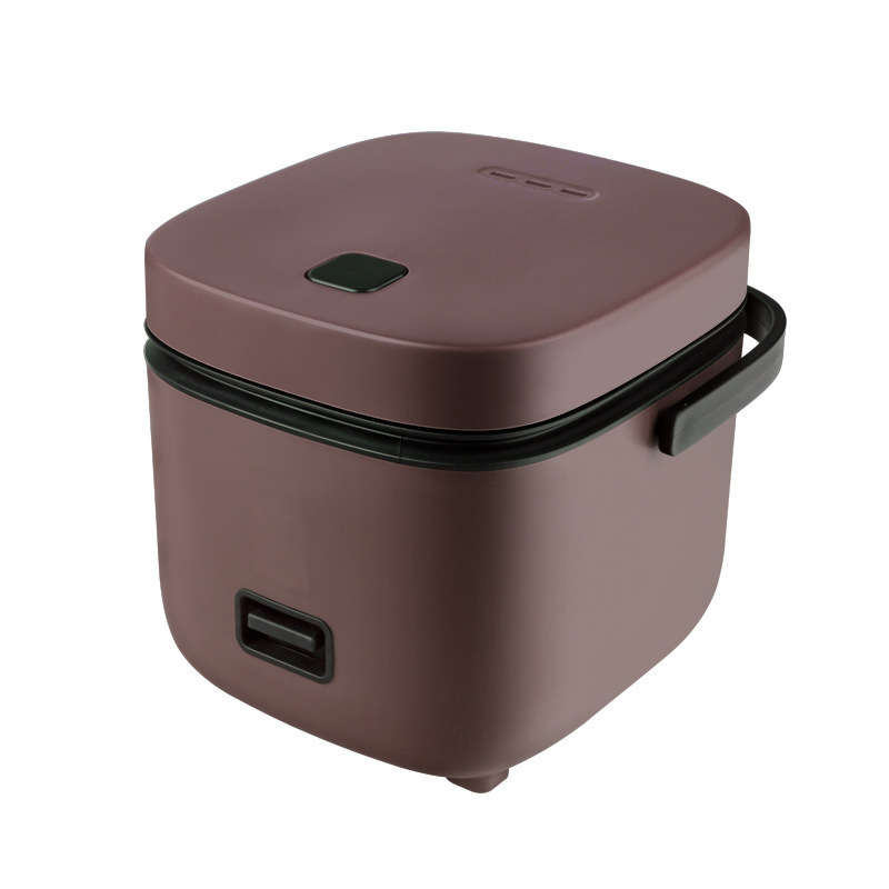 Factory Promotional 1.2L Rice Cooker Portable Mini Home Use High Quality Heating Function Stainless Steel Aluminum Unstick Pot