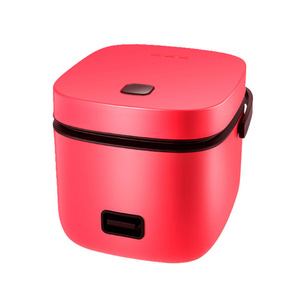 Factory Promotional 1.2L Rice Cooker Portable Mini Home Use High Quality Heating Function Stainless Steel Aluminum Unstick Pot