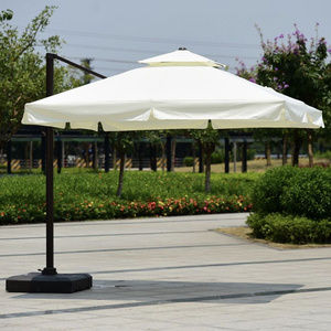 Garden Furniture Umbrella restaurant Sun umbrella Outdoor Pagoda tropical Parasol  beach umbrella with base