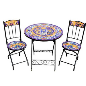 Garden  3 pcs Mosaic Bistro Set