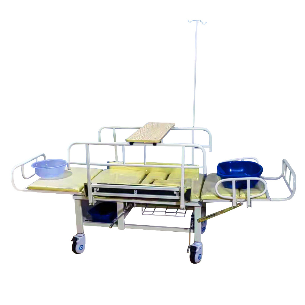 Wholesale 5 Function ICU electric medical integrated into one toilet and wheelchair Hospital bed