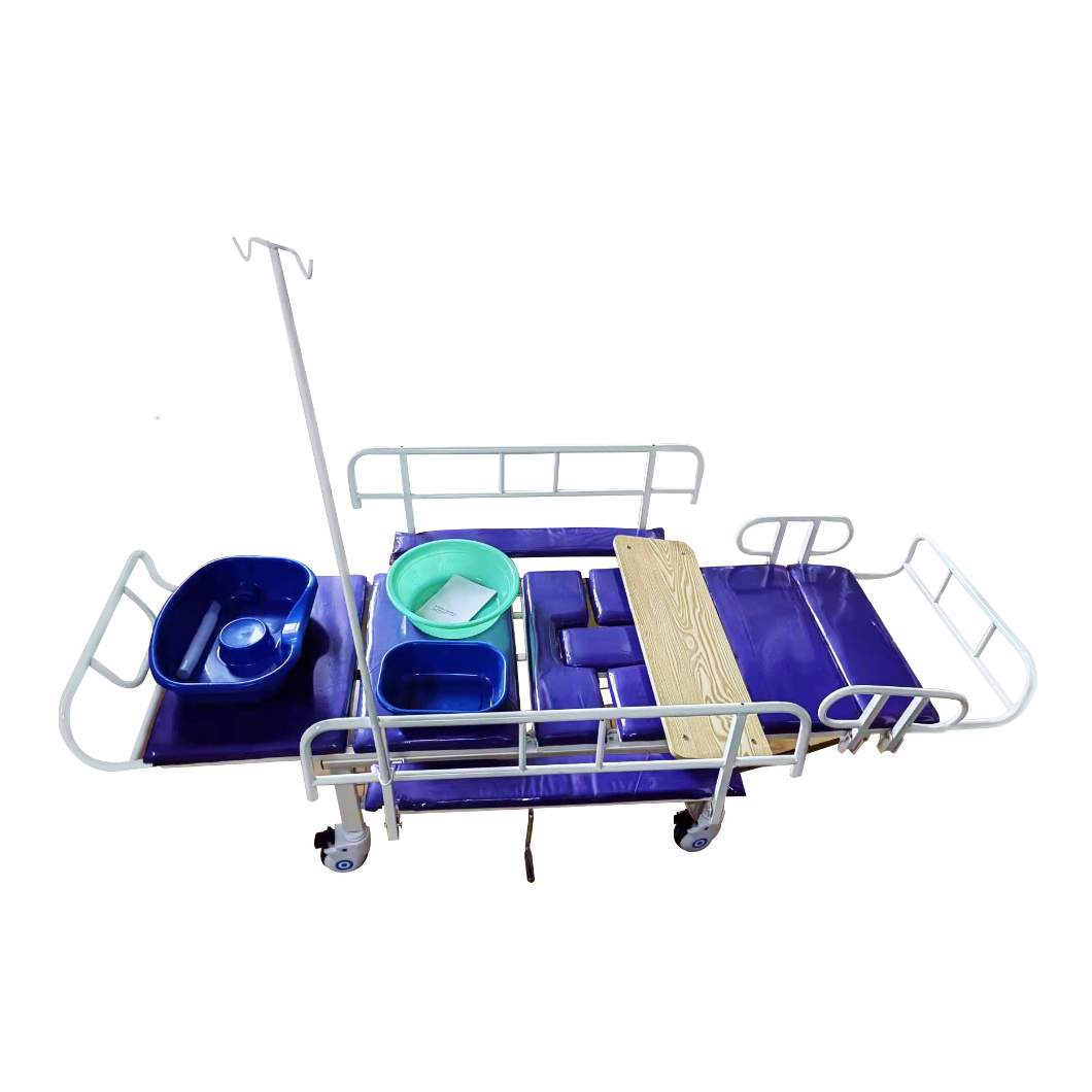 Wholesale 5 Function ICU electric medical integrated into one toilet and wheelchair Hospital bed