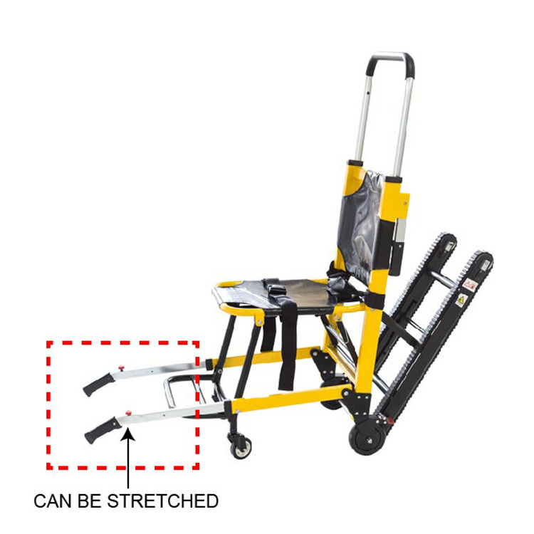 High Quality Ambulance, Hospital, Gym To Carry The Wounded & Patients Aluminum Alloy manual Stair Stretcher