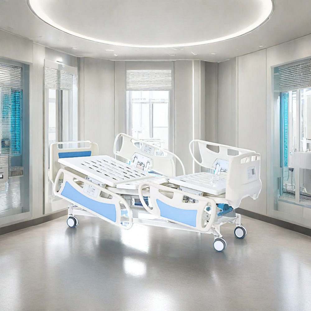 Hospital Furniture Five-function Electric ICU Electric Medical Nursing Bed