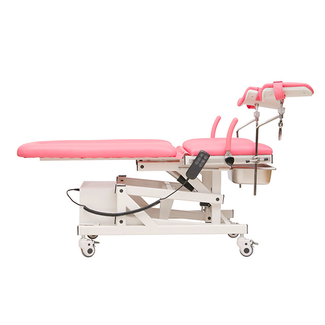 Hospital multi-function electrical gynecology equipments examination table chair obstetric birthing delivery beds