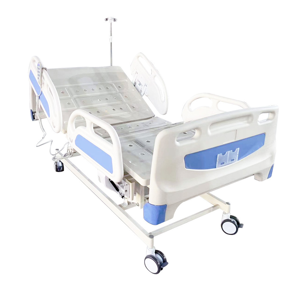 Luxury ABS  Electric Three Function medical Bed Hospital Patient Home Care Bed Use