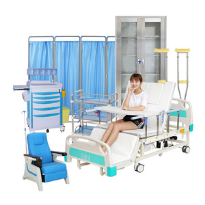 High cost performance Hospital furniture transfusion reception waiting room patient bench medical infusion chair