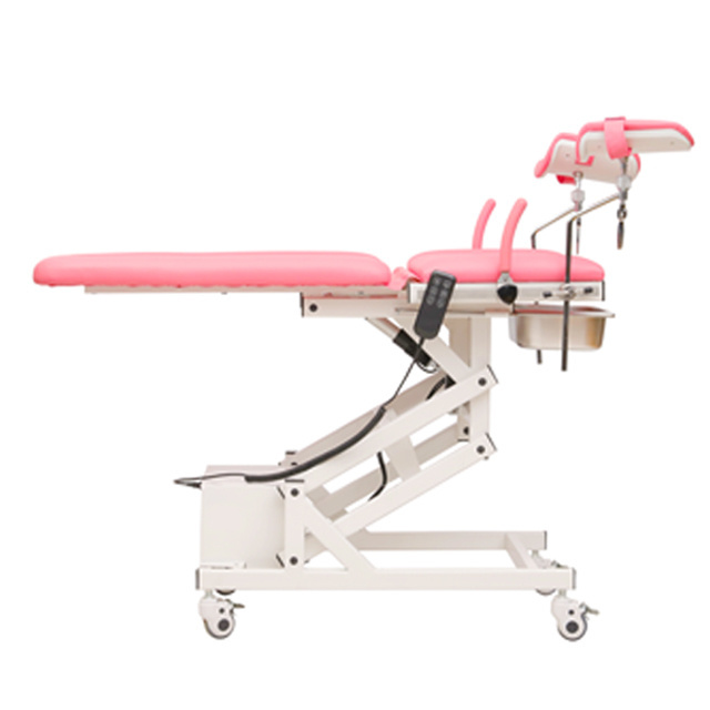 Hospital multi-function electrical gynecology equipments examination table chair obstetric birthing delivery beds