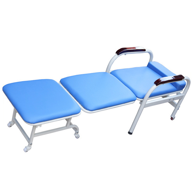 Hospital Patient Attendant Sleeping Bed Medical Accompany Chair for 4 cm thickness Mattress