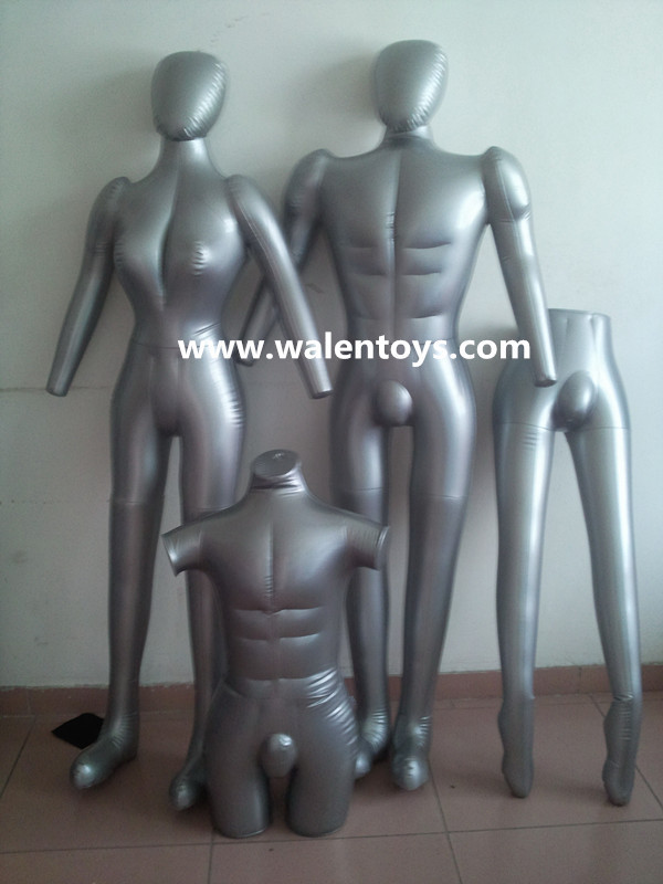 inflatable dress form mannequins,full body, half, 3/4 body,leg