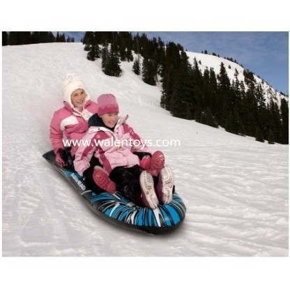 PVC Inflatable snow sledge,inflatable snow skiing tube stable snow tube