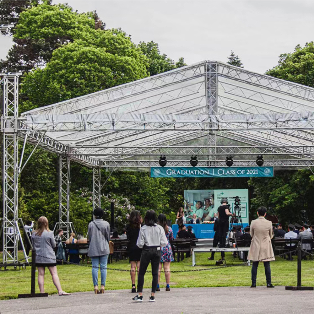 Outdoor Concert Event Show Spigot Truss Aluminum Stage Speaker Truss With Wings