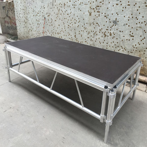 Portable stage aluminum stage platform for dj lighting stage