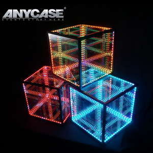 Discounting RGBW Battery Operate Garden decoration lights bedroom led hyper cube for weddings