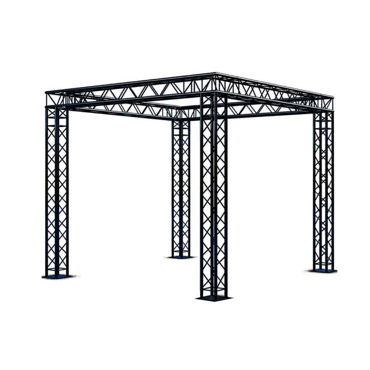 Aluminum Display Truss Event Stage Lighting Roof Truss TUV Certificated DJ Moving Head Lighting Bar Stand Square Truss