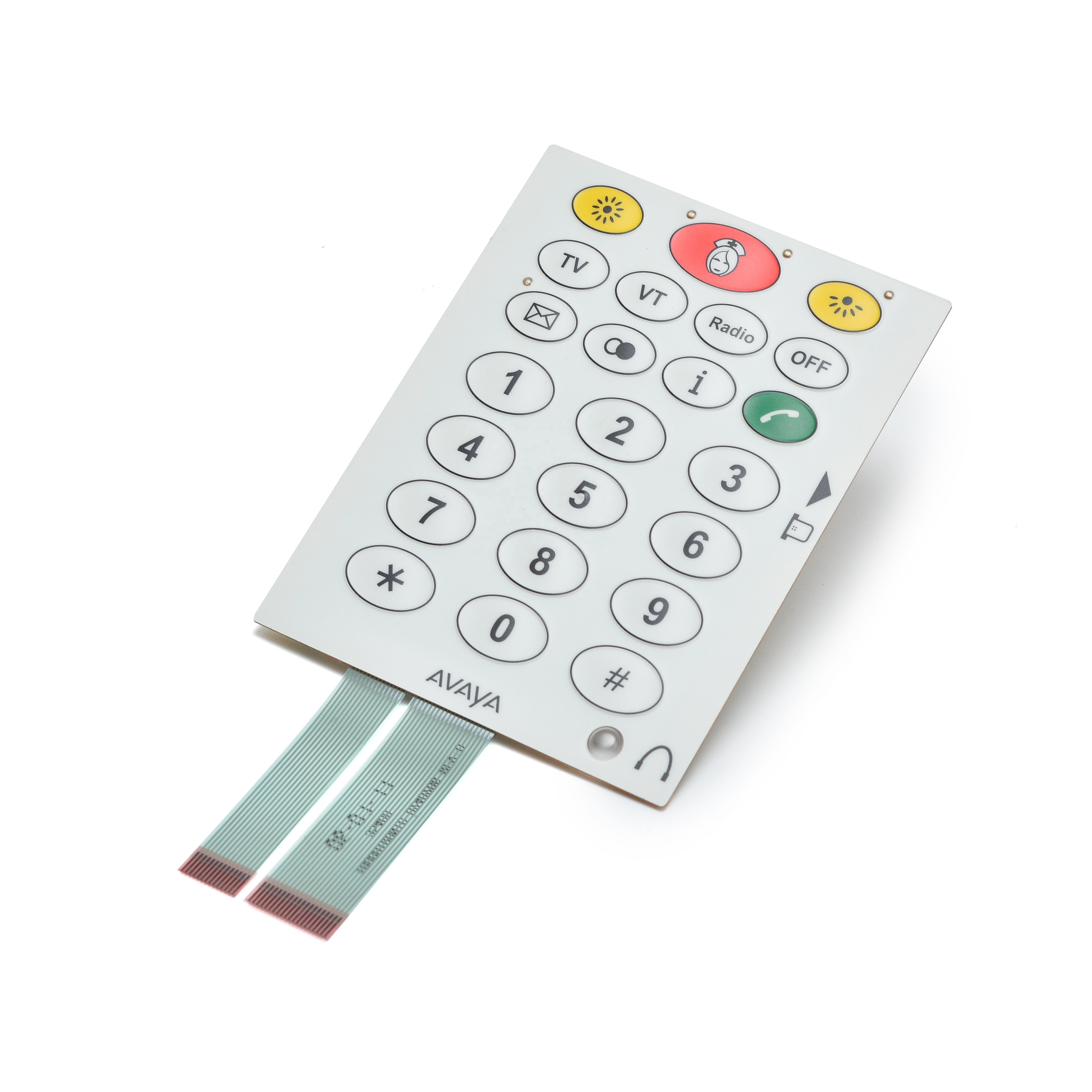 Walico Competitive Price WALICO Design Membrane Sticker Switch Keypad Membrane Panel With Connector