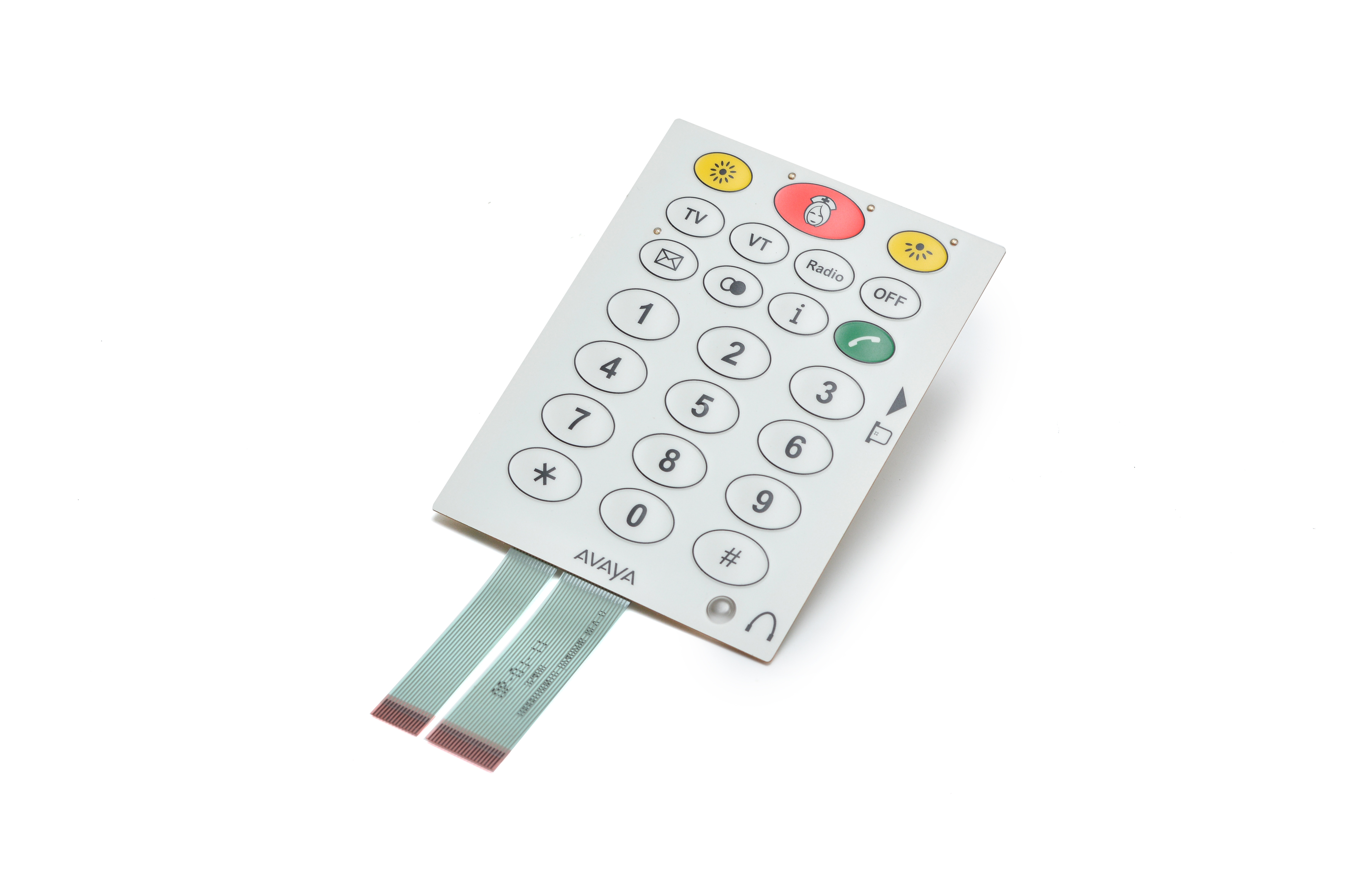 Walico Competitive Price WALICO Design Membrane Sticker Switch Keypad Membrane Panel With Connector