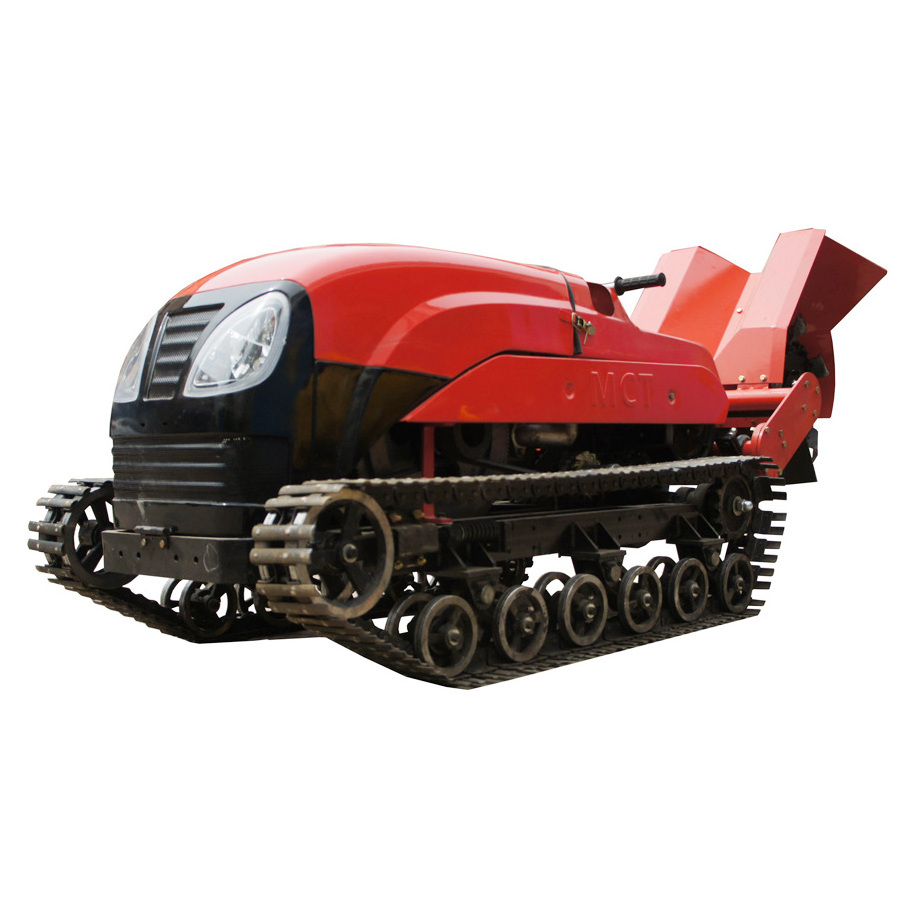 mini track compact diesel engine tractor