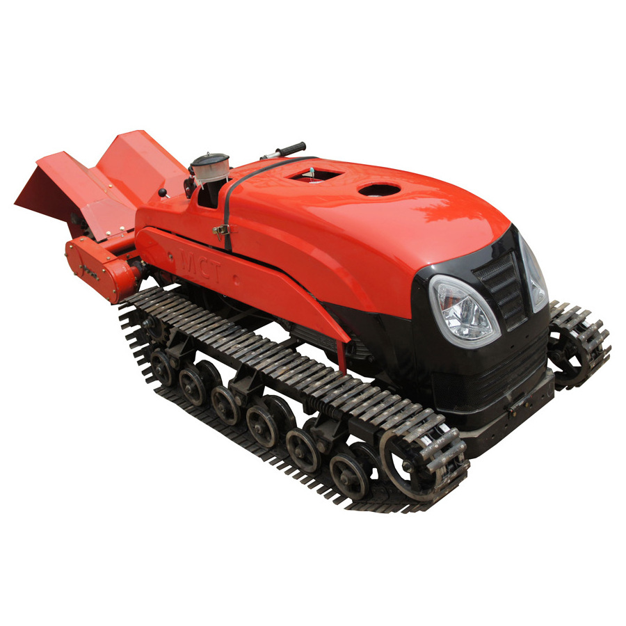 mini track compact diesel engine tractor