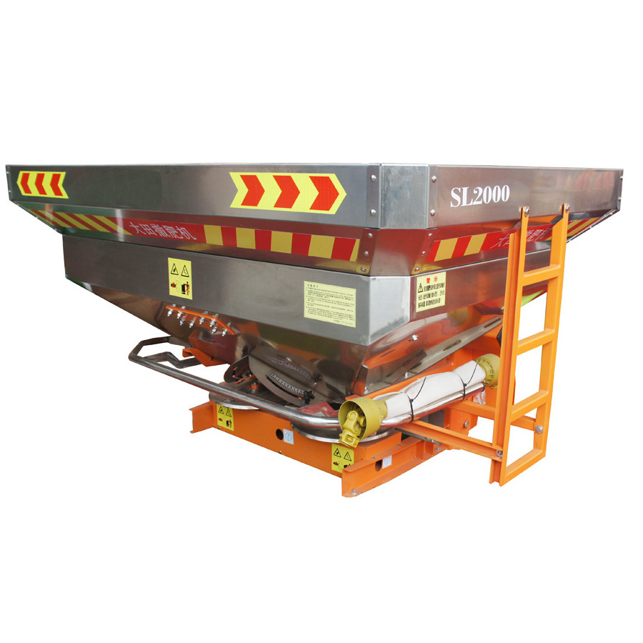 2000L tractor Mounted Stainless Steel Fertilizer Spreader