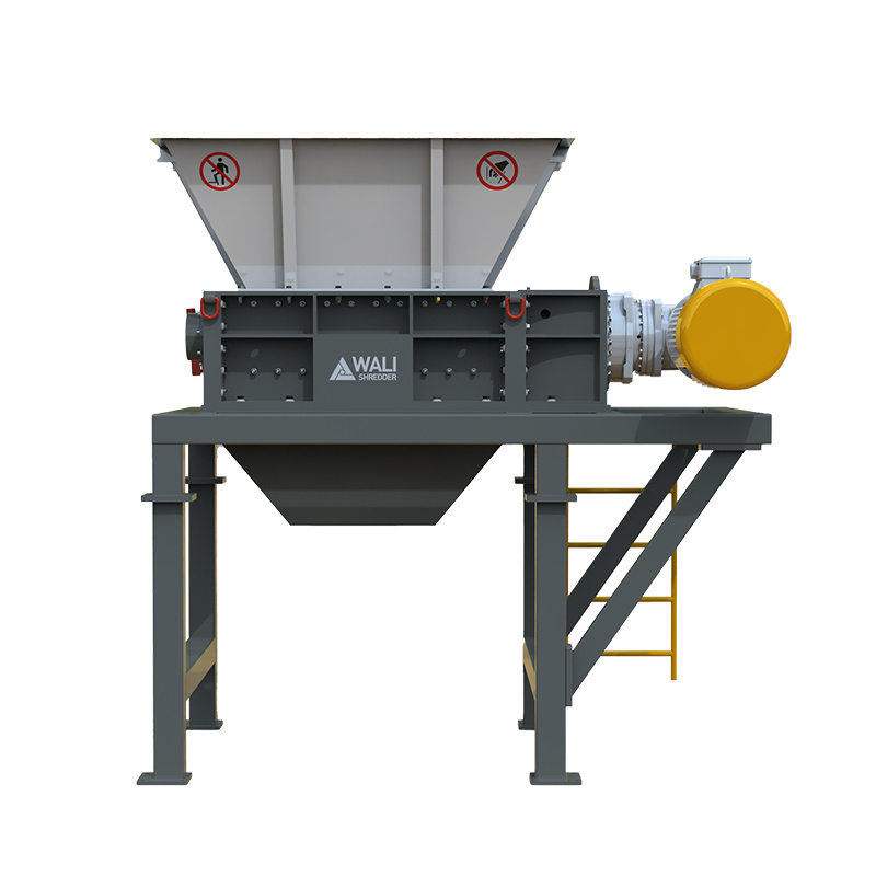 Industrial Wood Waste Metal Tire Tyre Plastic Shredder Plastic Grinder Double Shaft Shredder