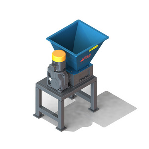 High quality waste disposal crusher machine plastic recycle machine