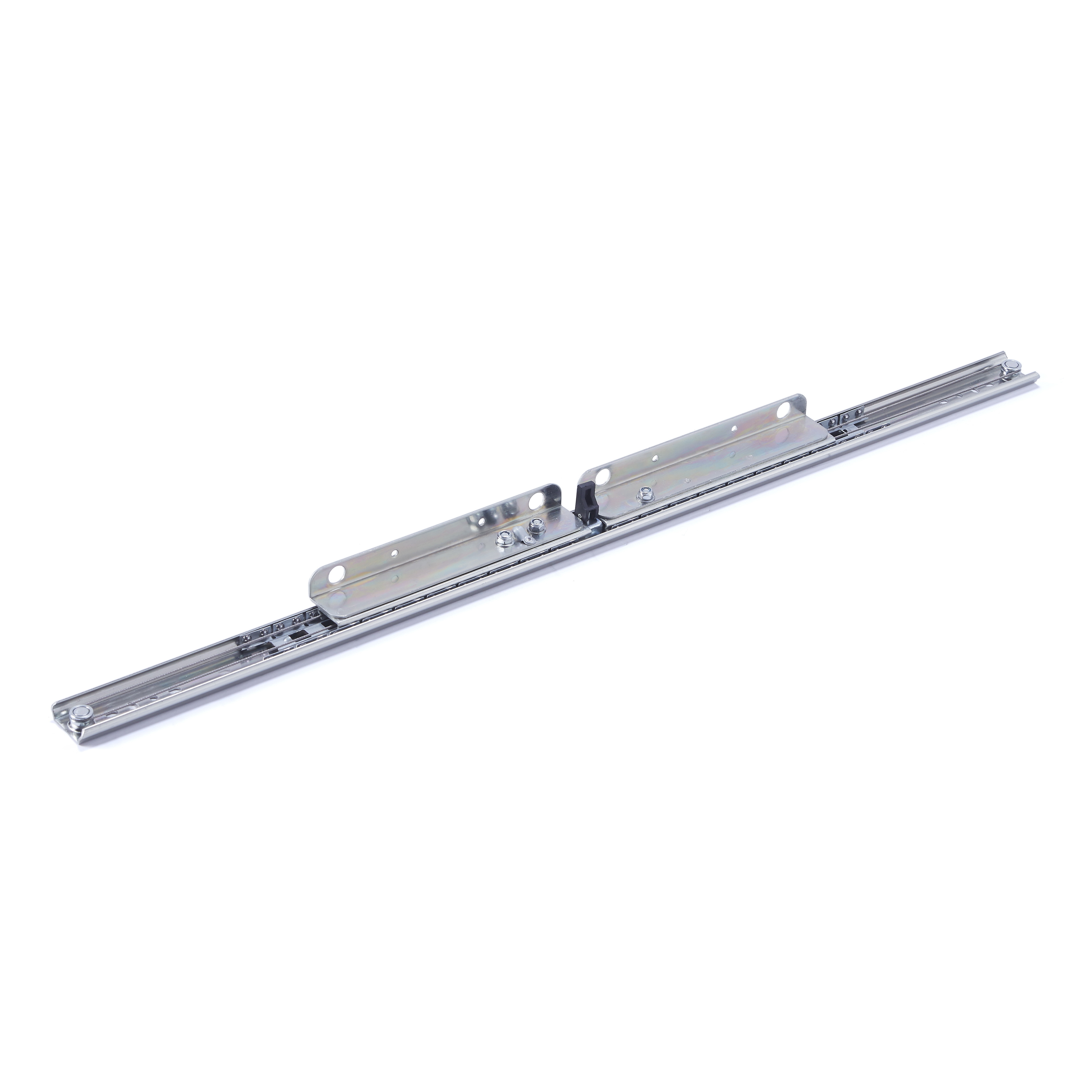 External mounting table extension slides Synchronous movement Steel  Ball Bearing  Side-Mount Extendable Table Slide