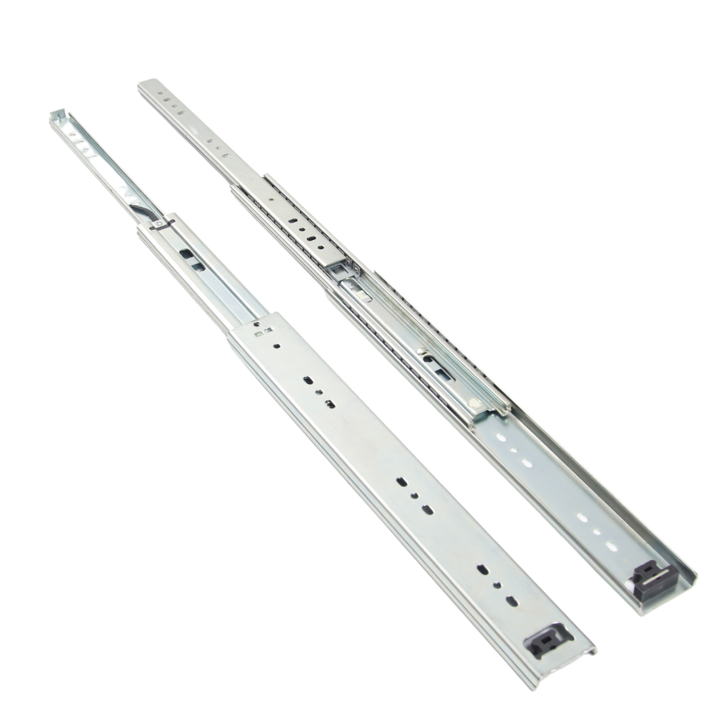 Furniture Accessories Drawer Slide Rail 53mm Service Truck Tool Hardware Full Extension Heavy Duty Slide Rails