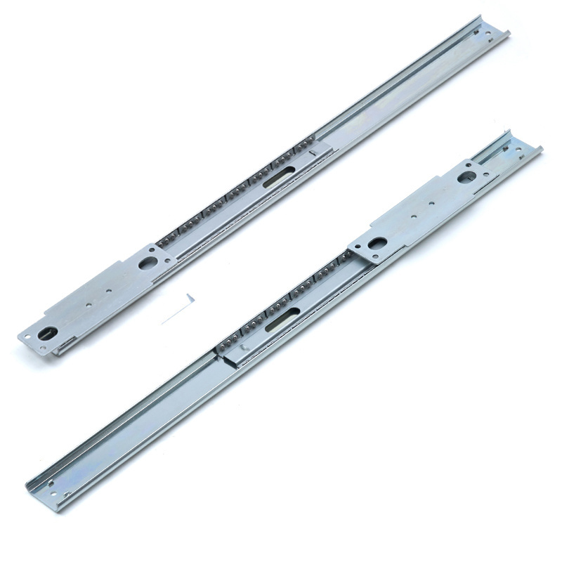 35mm Flipper Door Hardware Linear Motion Drawer Runners Non Hinging Pocket Door Drawer Slide Rail