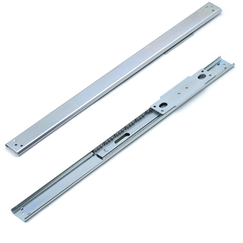 35mm Flipper Door Hardware Linear Motion Drawer Runners Non Hinging Pocket Door Drawer Slide Rail