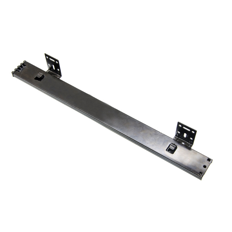 Factory Direct 3 Fold L-Shaped Bracket Bayonet Mounting Telescopic Wire Basket Full Extension Drawer Slide