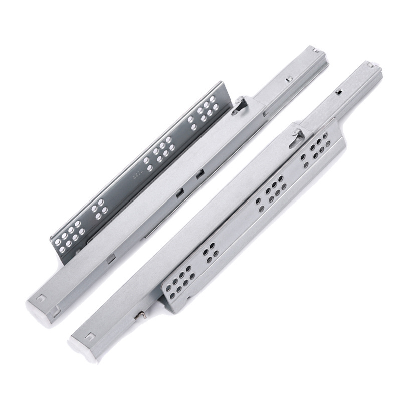 400mm Undermount Drawer Slides Soft Close Full Extension 1D Clips Hidden Undermount Drawer Slides For Kitchen