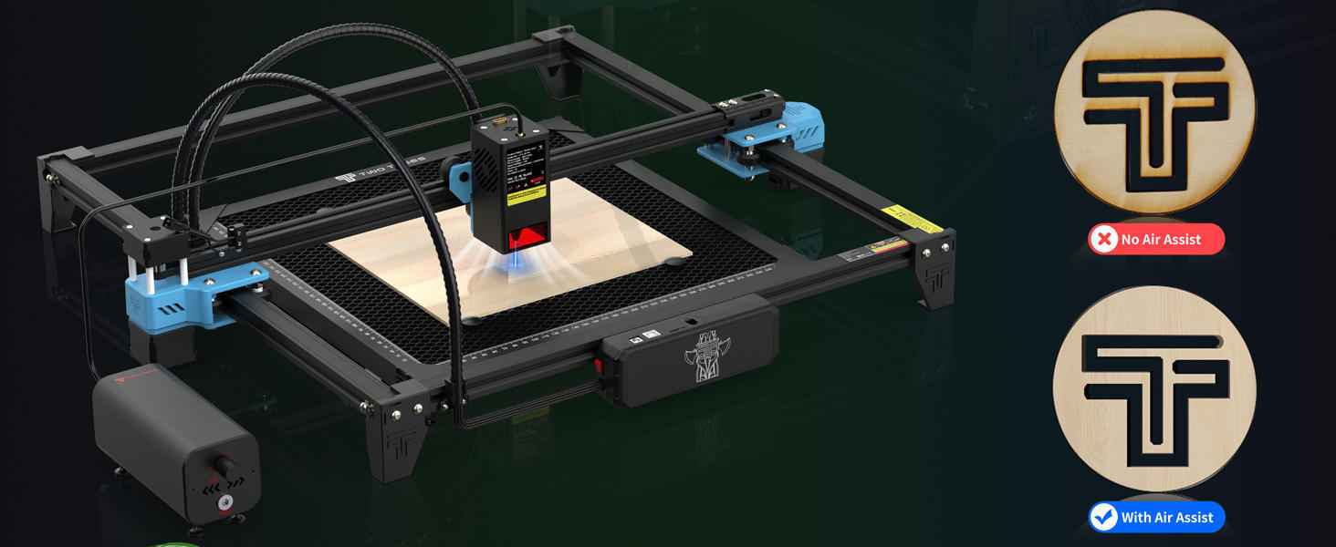 Custom 20W 418x418mm CNC Cutting Area Complete Shipment Diode DIY High Accuracy Engraver Cutter For Acrylic Engraves