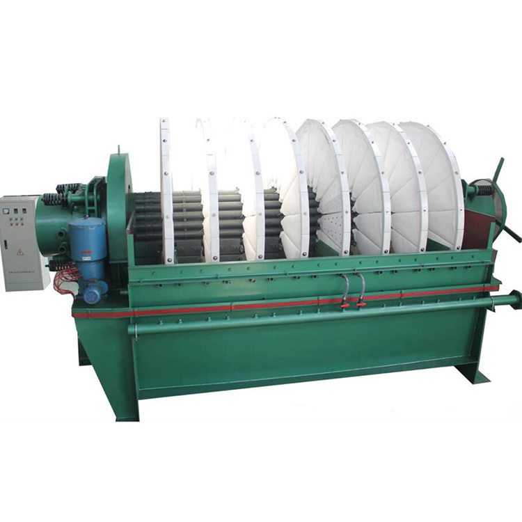 High Quality Mineral Processing Continuous Working Disc Vacuum Filter Machine