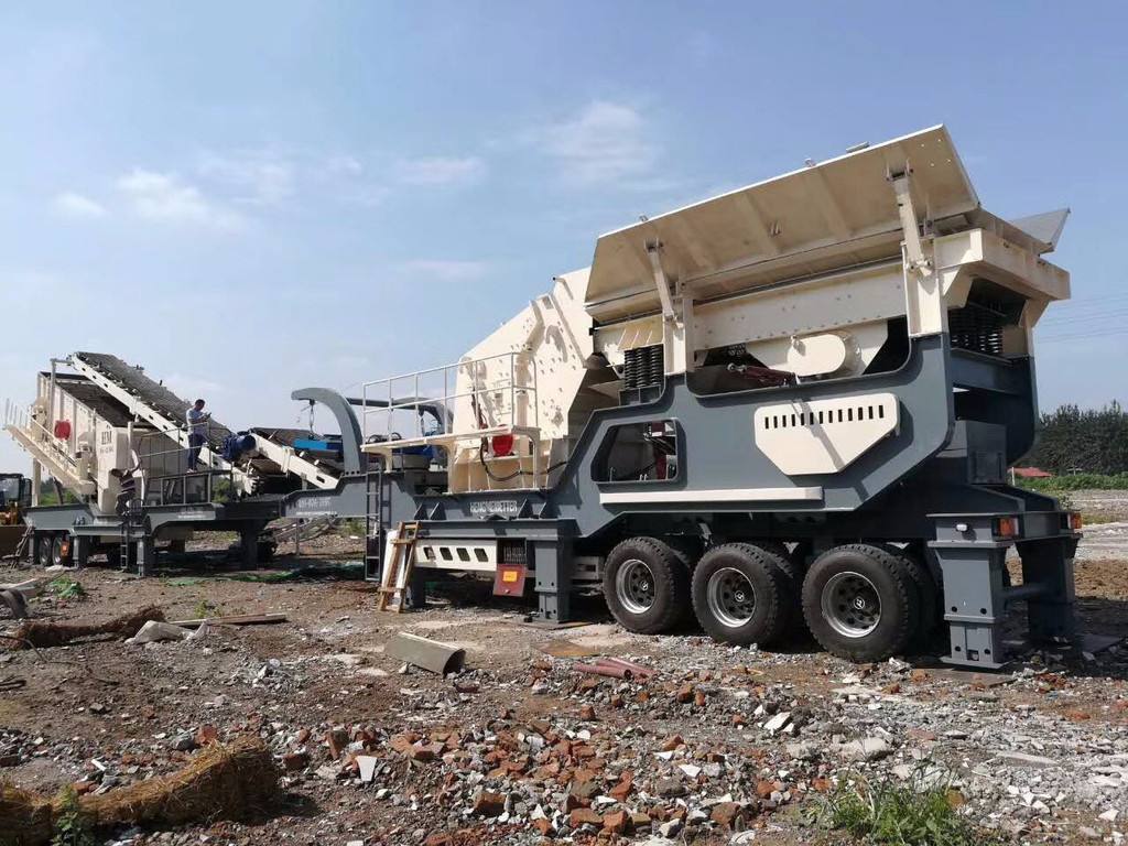 Jaw Crushing Machine 50 Tph Jaw Tyre Wheel Mobile Jaw Crusher Mobile Crushing Plant Rock Hard Stone Crushing Line 30-500t/h