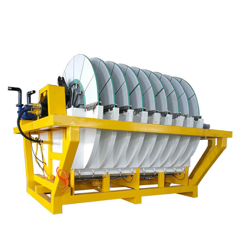 High Quality Mineral Processing Continuous Working Disc Vacuum Filter Machine