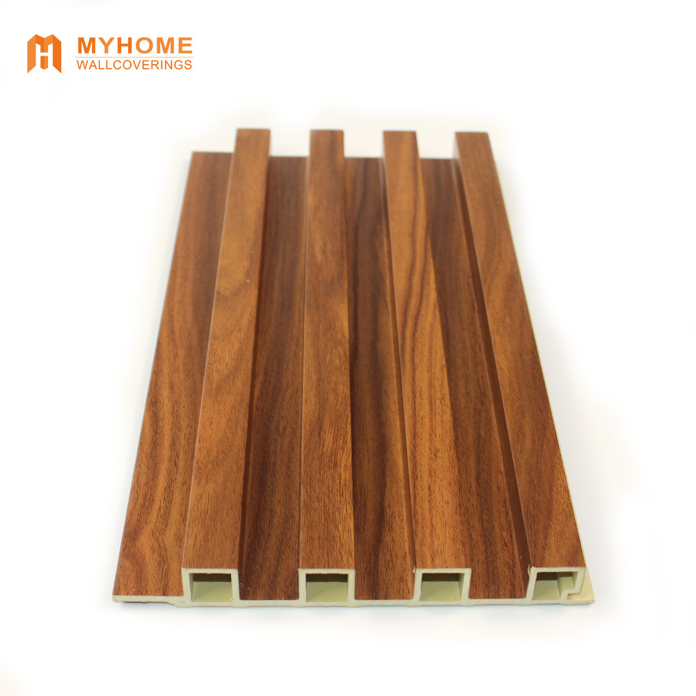 Best Selling Indoor Interior Decorative WPC Wall Cladding Fluted Wall Panel